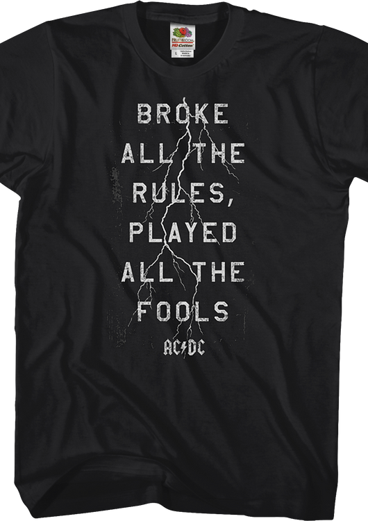 Thunderstruck ACDC T-Shirt - main product image