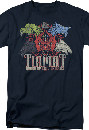 Tiamat Queen Of Evil Dragons Dungeons & Dragons T-Shirt
