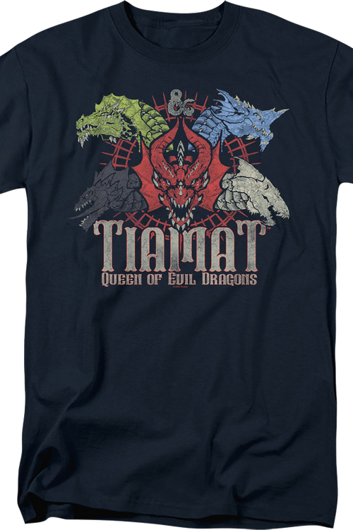 Tiamat Queen Of Evil Dragons Dungeons & Dragons T-Shirtmain product image