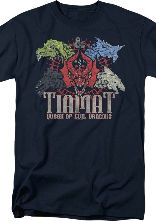 Tiamat Queen Of Evil Dragons Dungeons & Dragons T-Shirt - main product image