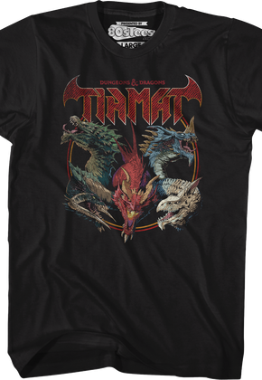 Tiamat Rocks Dungeons & Dragons T-Shirt