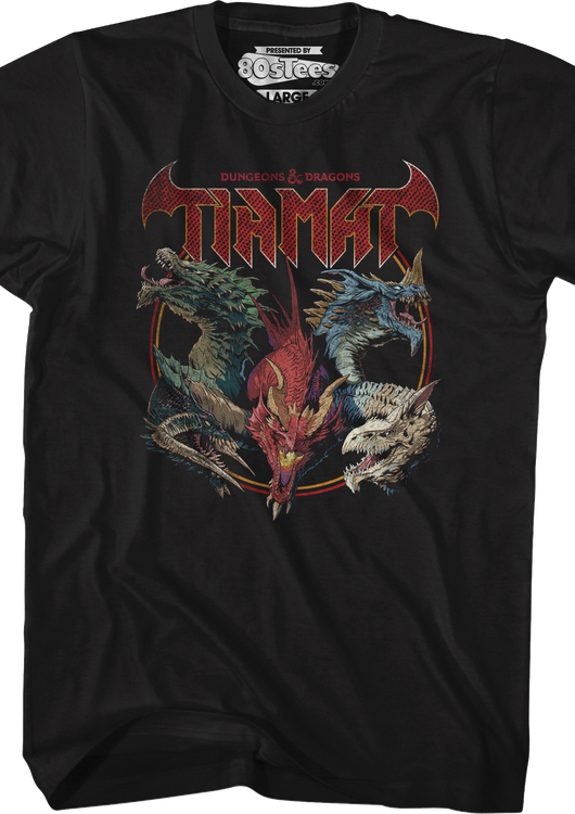 Tiamat Rocks Dungeons & Dragons T-Shirt - main product image