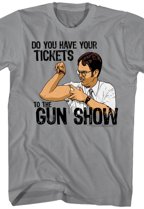 Tickets To The Gun Show The Office T-Shirt