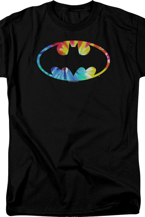 Tie Dye Batman Logo DC Comics T-Shirtmain product image