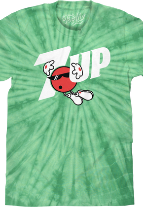 Tie Dye Cool Spot 7 Up T-Shirt