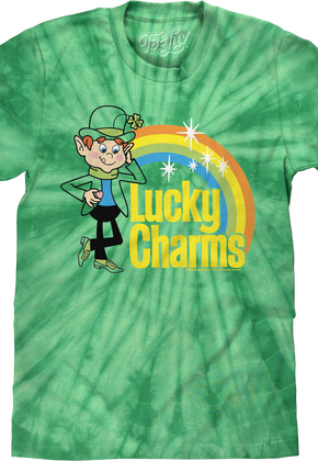 Tie Dye Leprechaun Lucky Charms T-Shirt