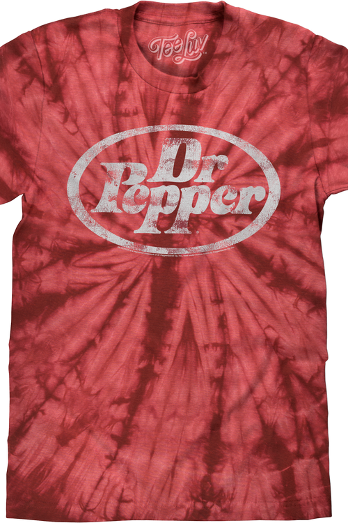 Tie Dye Logo Dr. Pepper T-Shirtmain product image