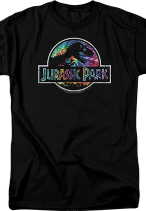 Tie Dye Logo Jurassic Park T-Shirt