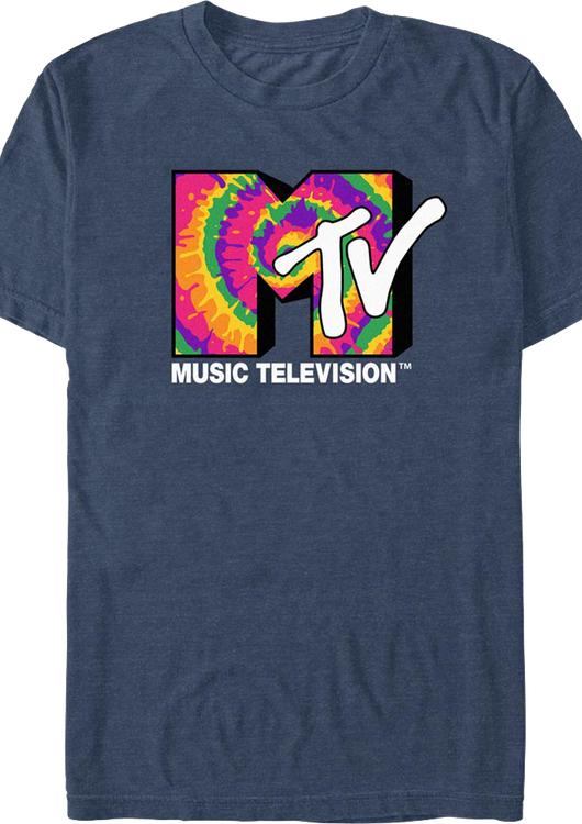 Tie Dye Logo MTV Shirt - main product image