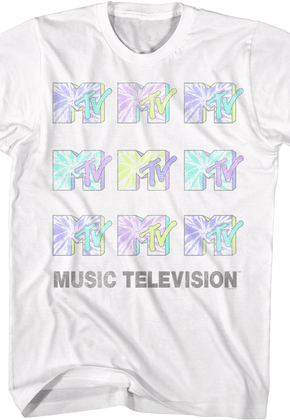 Tie Dye Logos MTV Shirt