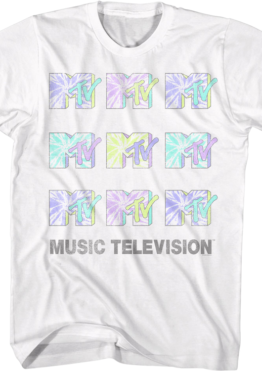 Tie Dye Logos MTV Shirt - main product image