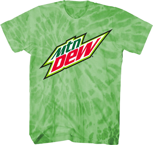 Tie Dye Mountain Dew T-Shirt - main product image
