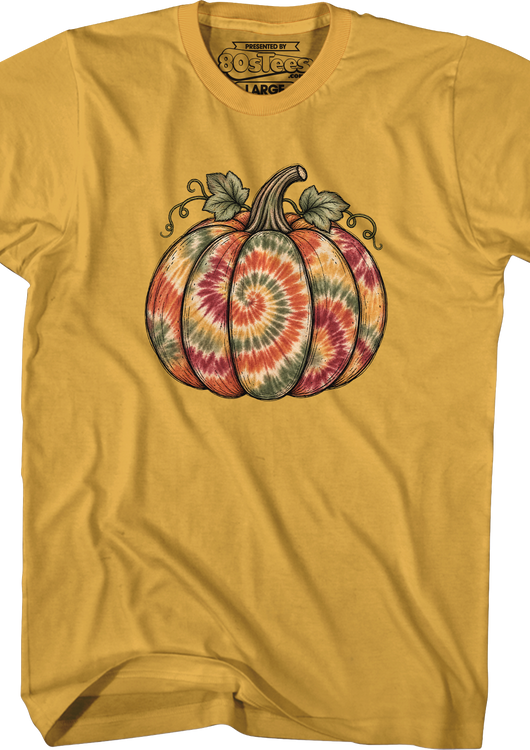 Tie Dye Pumpkin T-Shirt - main product image