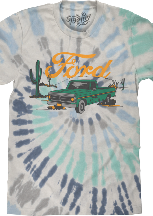 Tie Dye Pickup Truck Ford T-Shirt - main product image