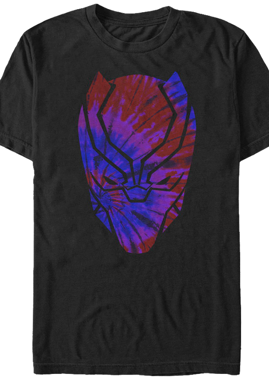 Tie Dyed Black Panther T-Shirt - main product image