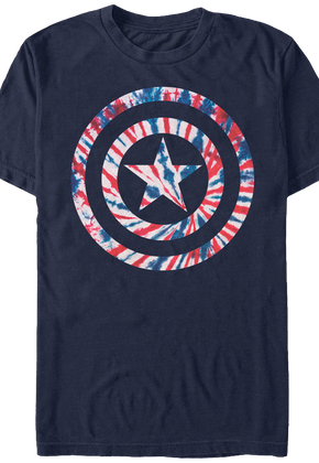 Tie Dyed Captain America T-Shirt