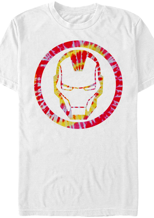Tie Dyed Iron Man T-Shirt - main product image