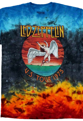 Tie Dyed Led Zeppelin T-Shirt