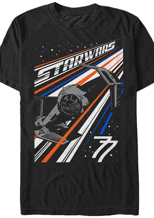 TIE Fighter 77 Star Wars T-Shirt - main product image