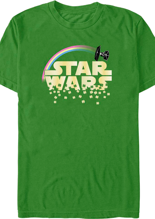St. Patrick's Day Logo Star Wars T-Shirt - main product image