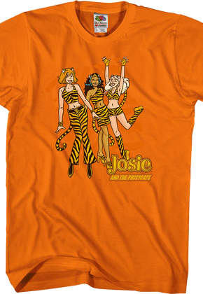 Tiger Stripes Josie and the Pussycats T-Shirt