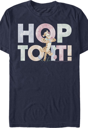Tigger Hop To It Winnie The Pooh T-Shirt