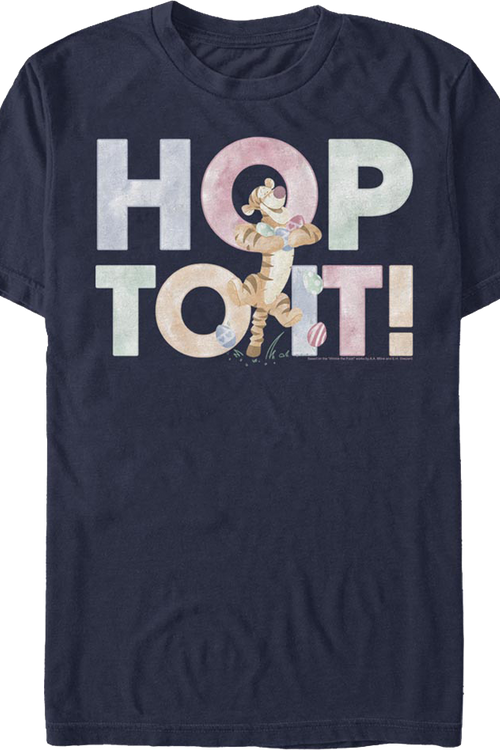 Tigger Hop To It Winnie The Pooh T-Shirtmain product image