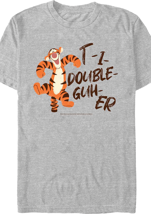 Tigger Spelling Winnie The Pooh T-Shirt - main product image