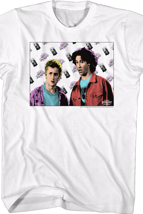 Time Flies Bill and Ted's Excellent Adventure T-Shirtmain product image
