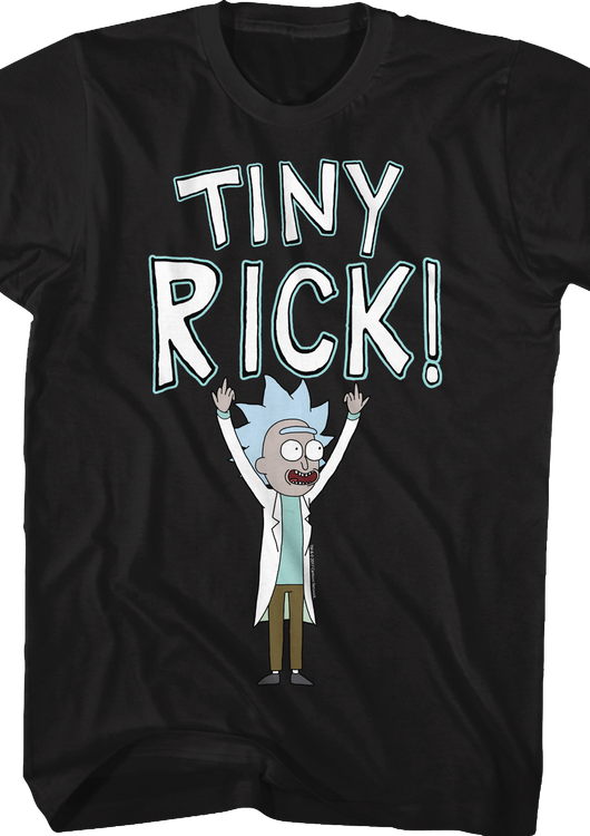 Tiny Rick and Morty T-Shirt - main product image