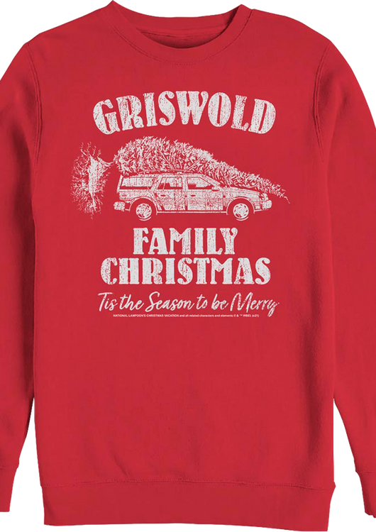 Tis The Season Griswold Family Christmas Vacation Sweatshirt - main product image