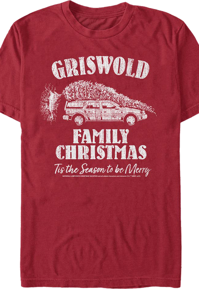 Tis The Season Griswold Family Christmas Vacation T-Shirt