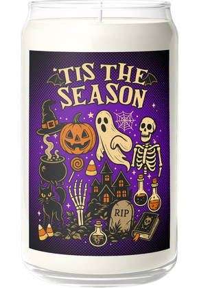 'Tis The Season Halloween Spiced Pumpkin Scented Candle