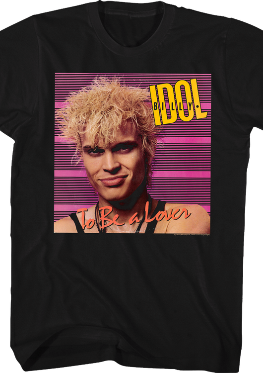 To Be a Lover Billy Idol T-Shirt - main product image
