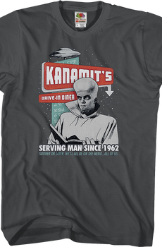 To Serve Man Twilight Zone T-Shirt