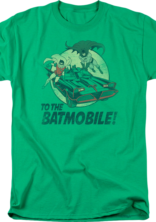 To The Batmobile Batman DC Comics T-Shirt - main product image