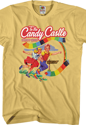 Vintage To the Candy Castle Candy Land T-Shirt