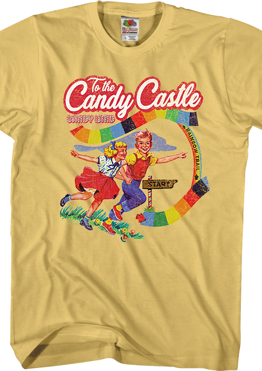 Vintage To the Candy Castle Candy Land T-Shirt - main product image