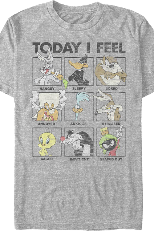 Today I Feel Looney Tunes T-Shirtmain product image