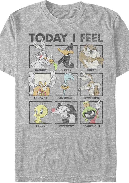 Today I Feel Looney Tunes T-Shirt - main product image