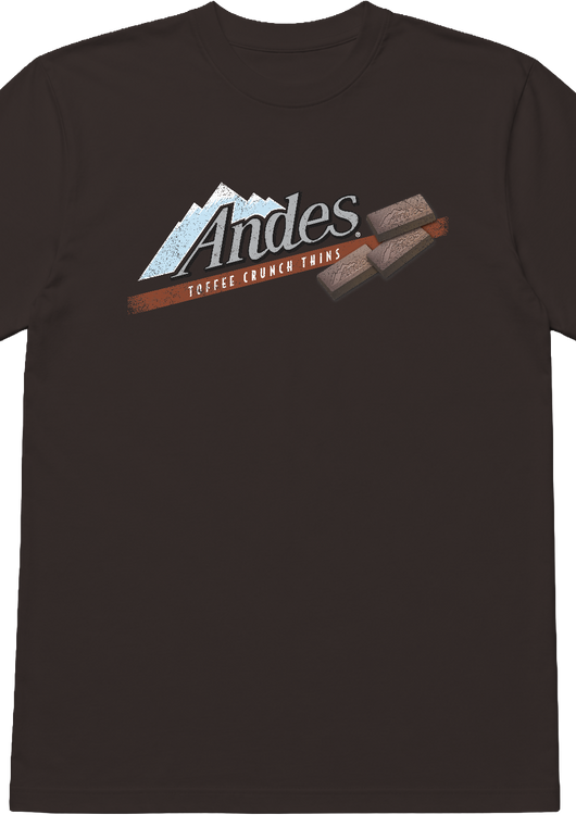 Toffee Crunch Thins Andes Mints T-Shirt - main product image