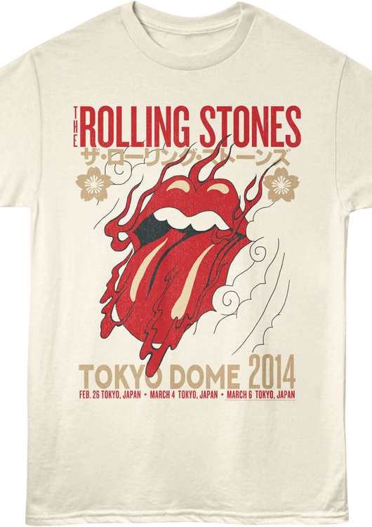 Tokyo Dome Rolling Stones T-Shirt - main product image