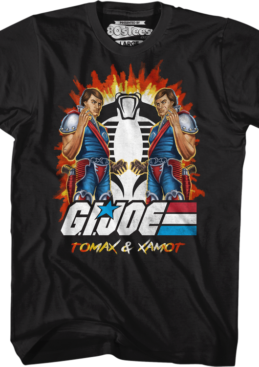 Tomax and Xamot GI Joe T-Shirt - main product image