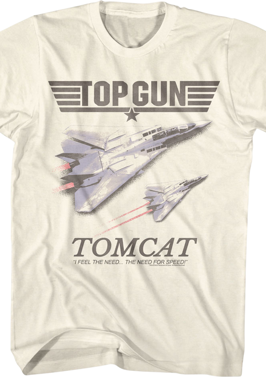 Tomcat Need For Speed Top Gun T-Shirt - main product image