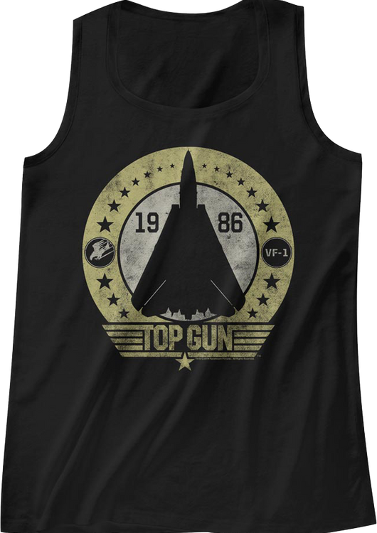 Tomcat Silhouette Top Gun Tank Top - main product image