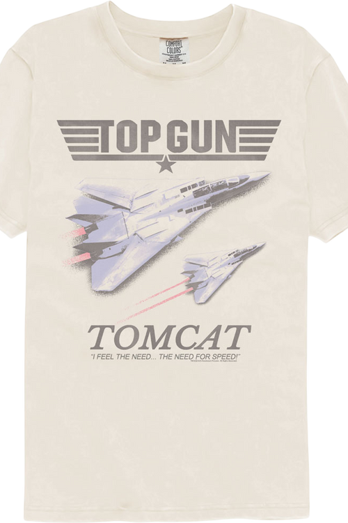 Tomcat Top Gun Comfort Colors Brand T-Shirtmain product image