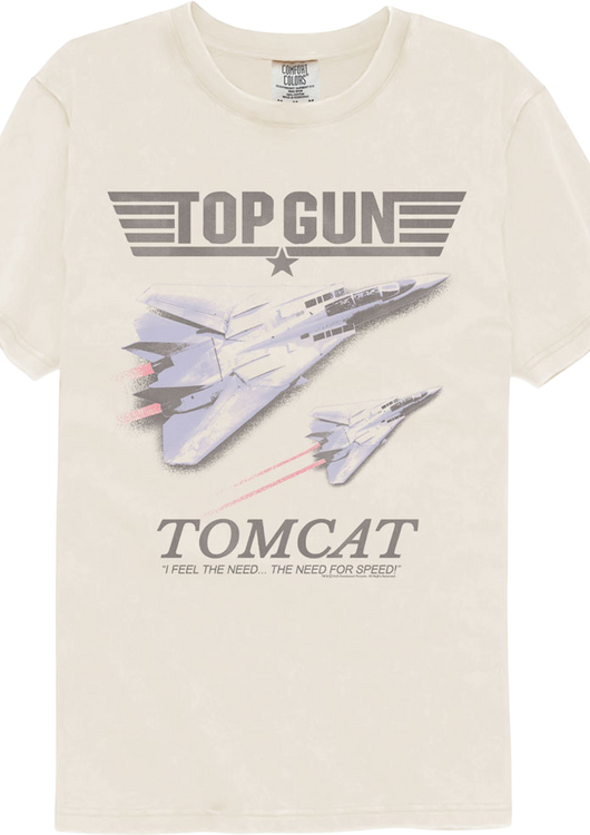 Tomcat Top Gun Comfort Colors Brand T-Shirt - main product image