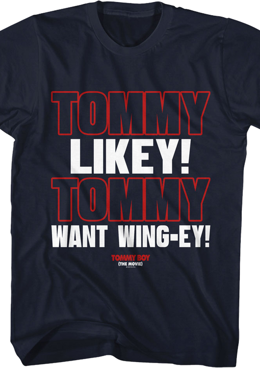 Tommy Likey Tommy Boy T-Shirt - main product image