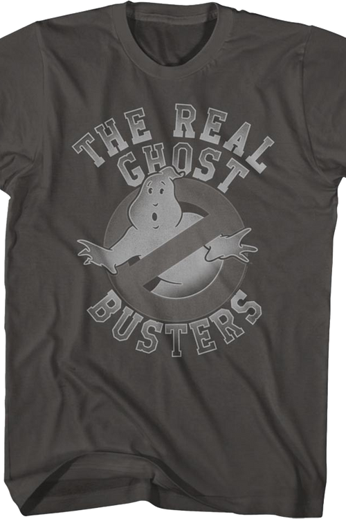 Tonal No Ghost Logo Real Ghostbusters T-Shirt - main product image