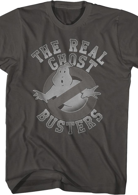 Tonal No Ghost Logo Real Ghostbusters T-Shirt - main product image